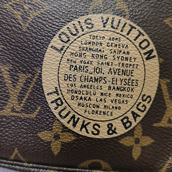 ACCESSOIRES Mini Monogram Coated Canvas Brown