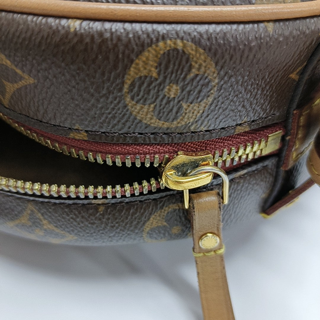 BOITE CHAPEAU MM Monogram Coated Canvas Brown