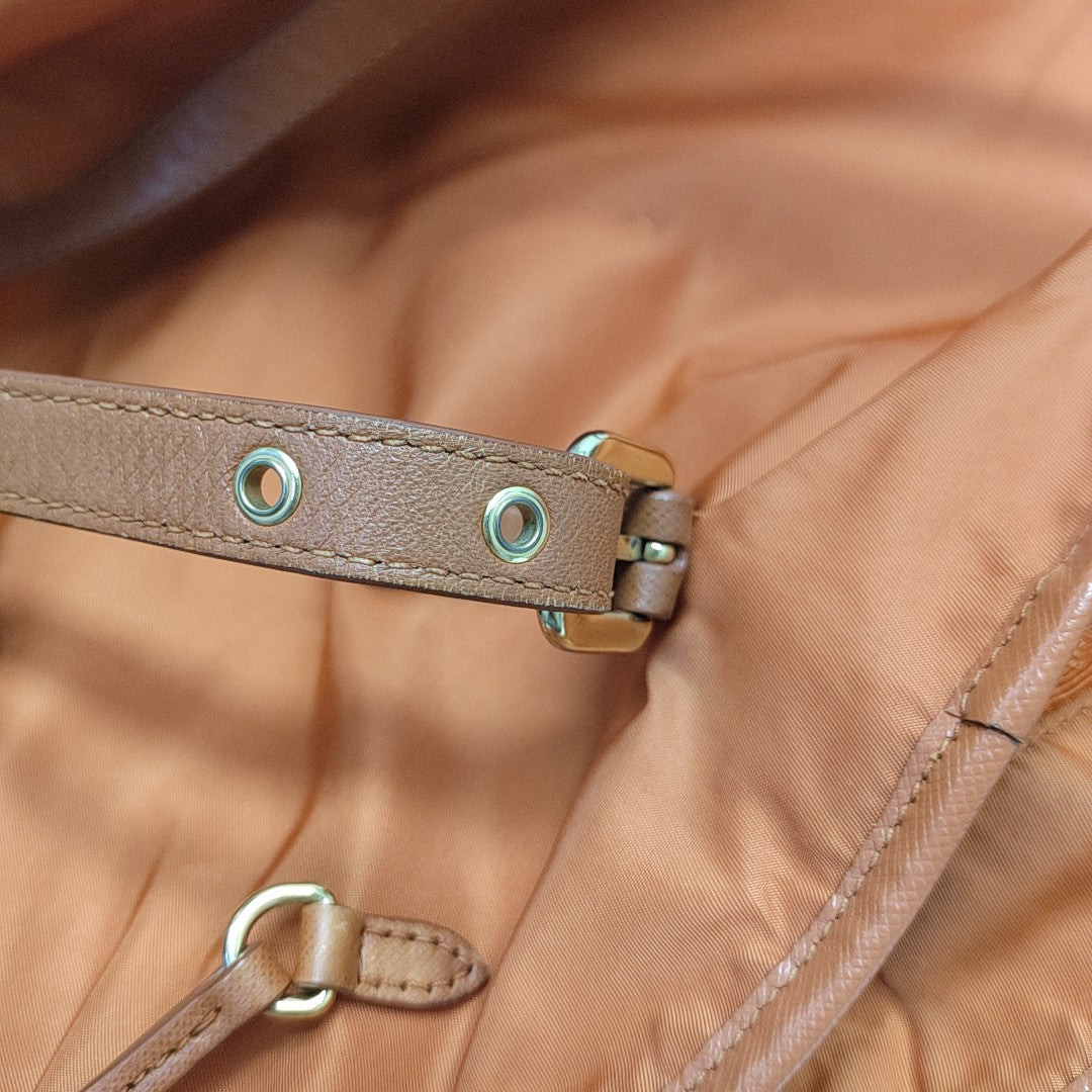 Nylon Tote Bag Orange
