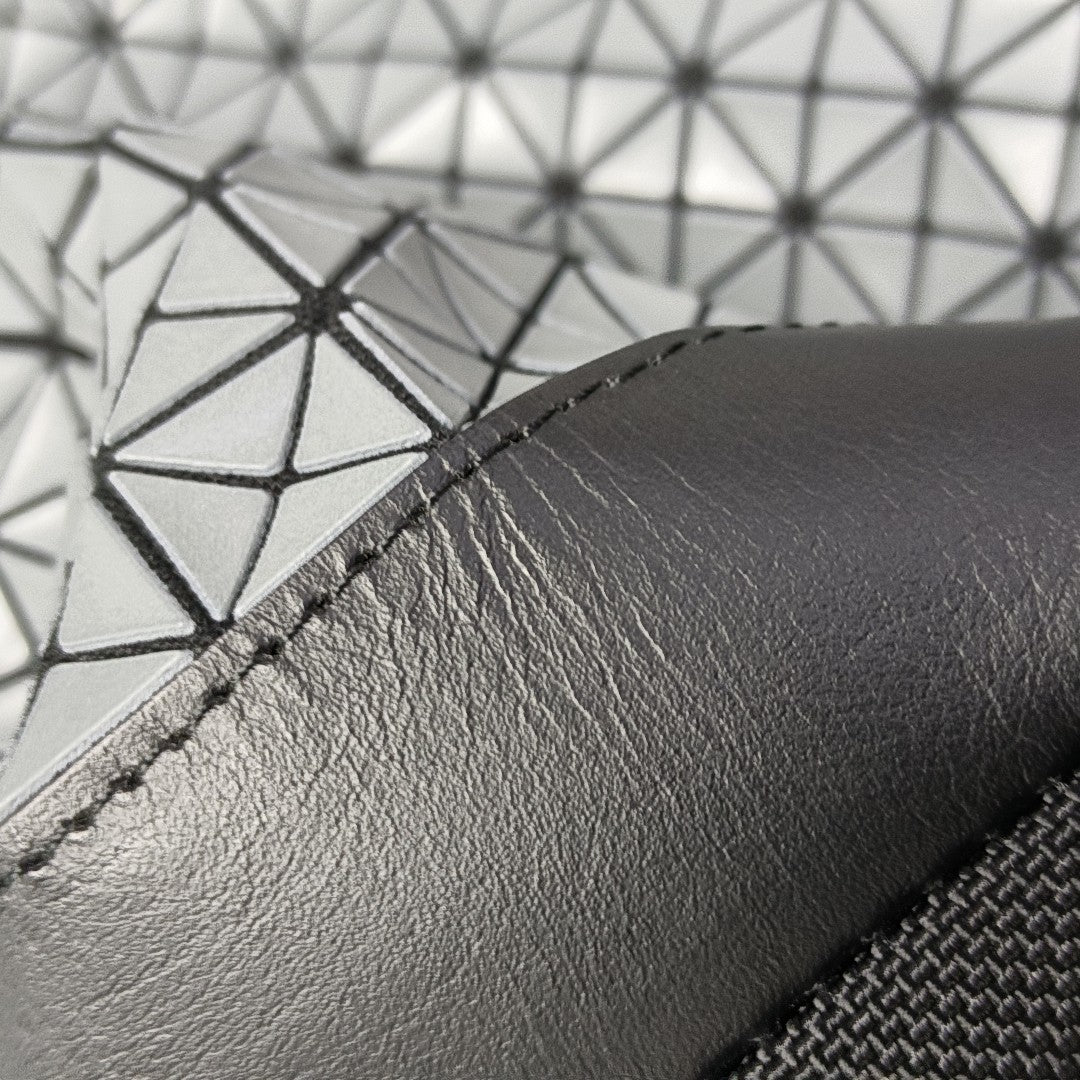 Special Material Shoulder Bag Gray