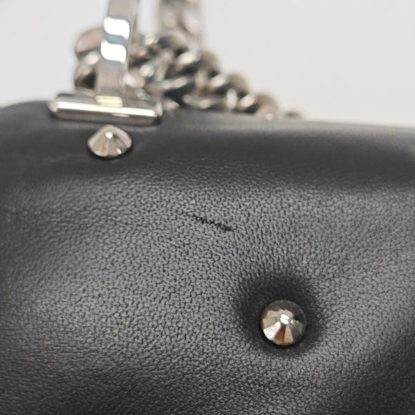 Lambskin Shoulder Bag Black