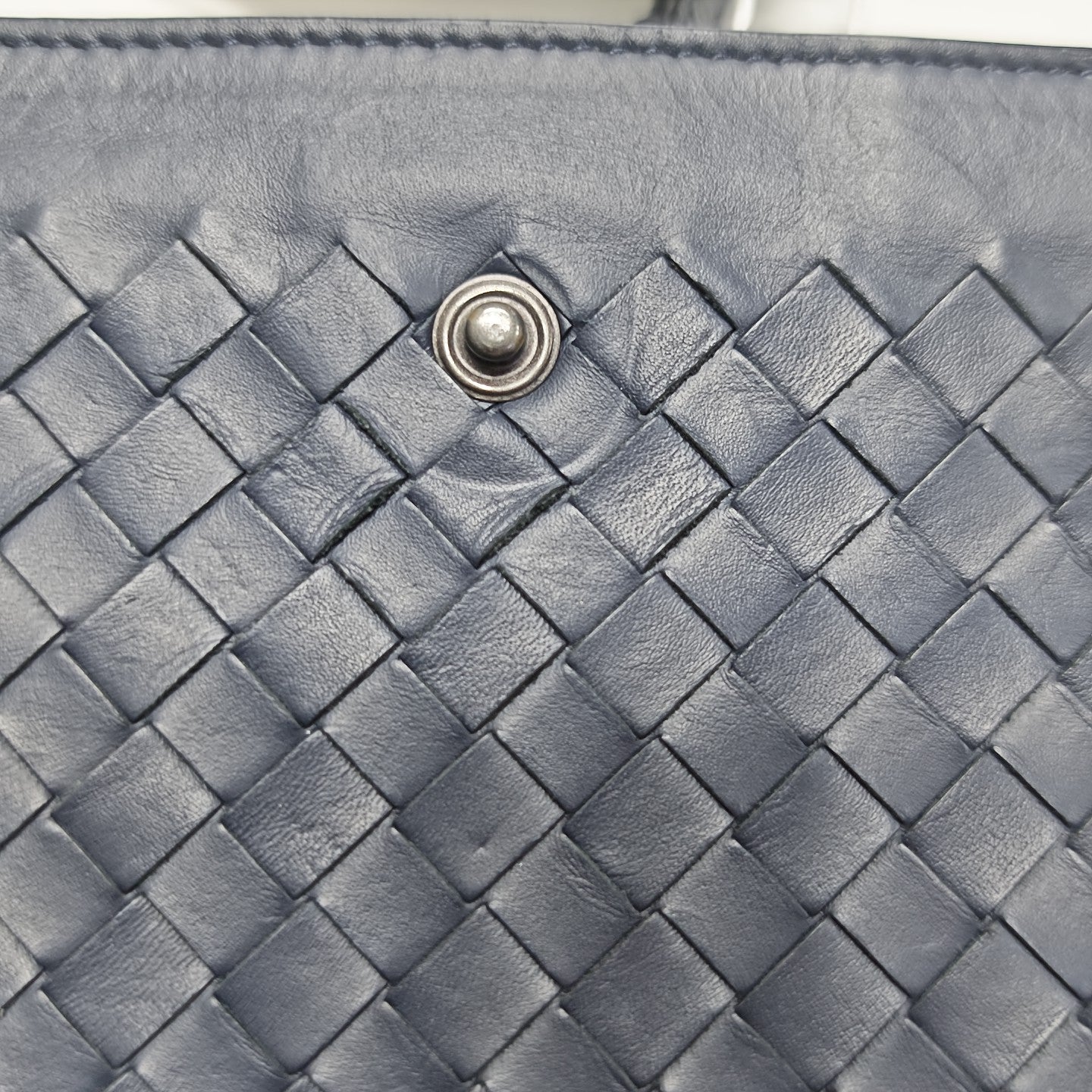 Calfskin Clutch Blue