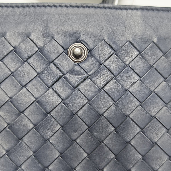 Calfskin Clutch Blue