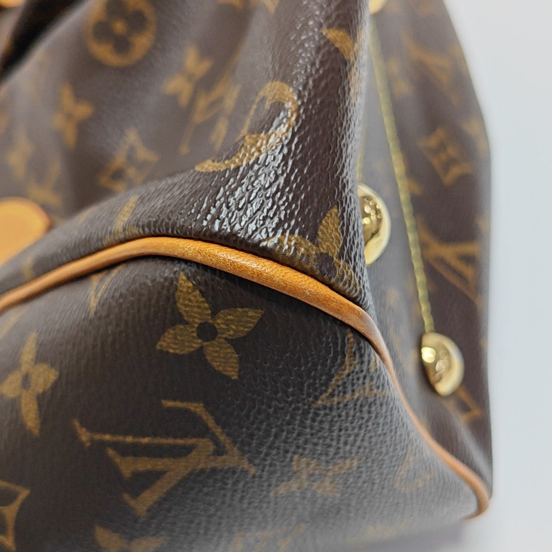 TIVOLI PM Monogram Coated Canvas Brown