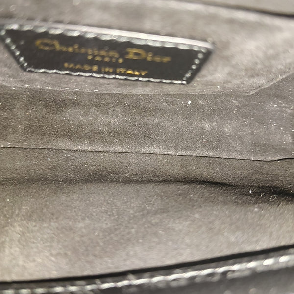 Dior Caro Mini Cannage Calfskin Black
