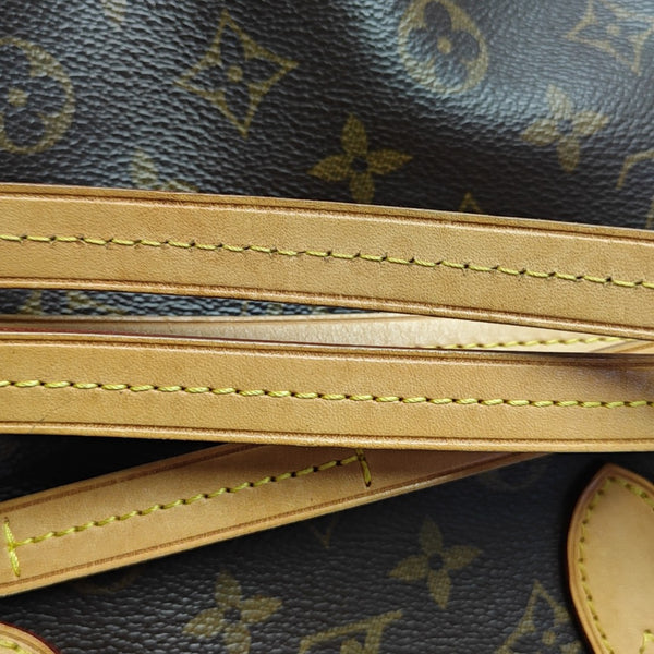 TURENNE Monogram Coated Canvas Brown