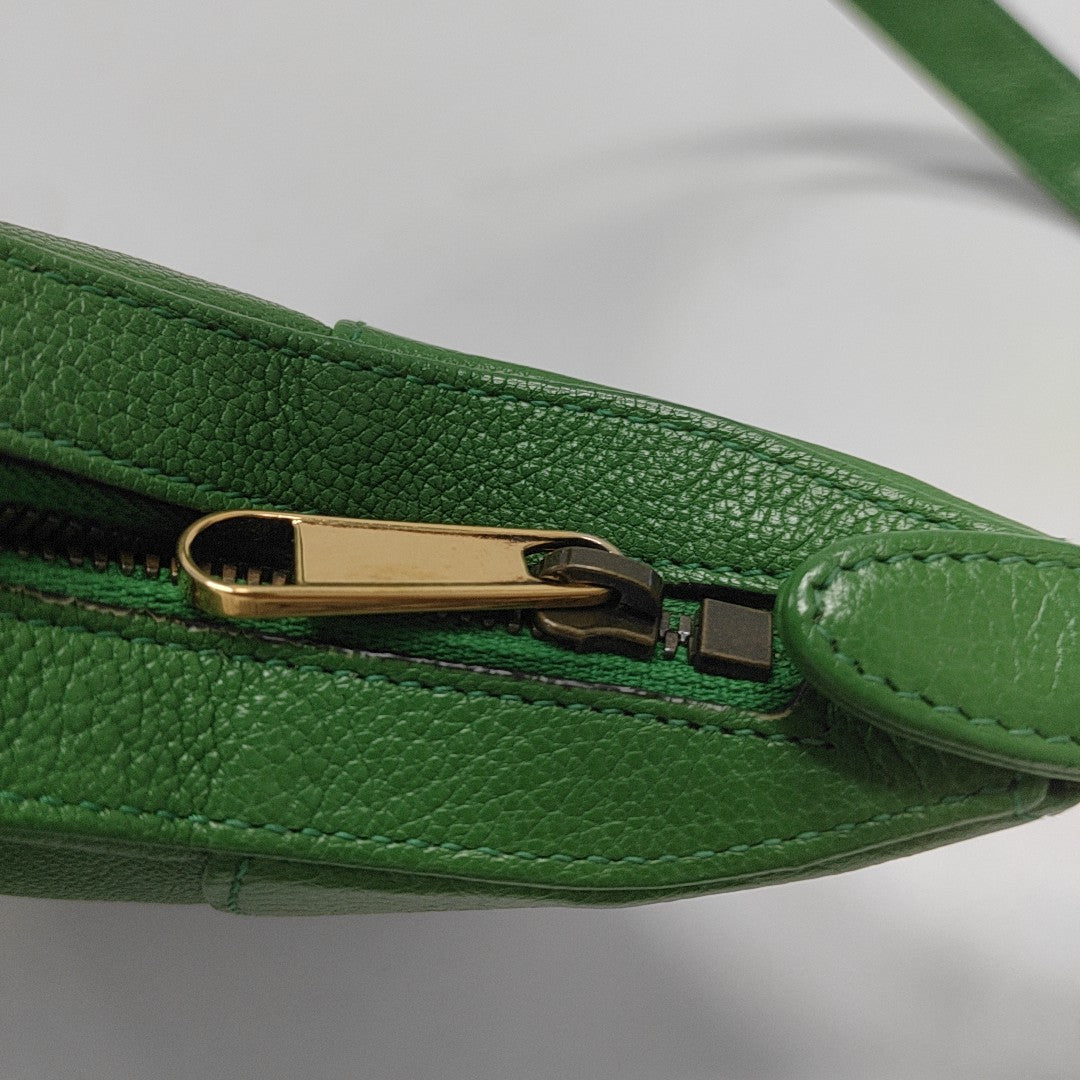 Aphrodite Small Calfskin Green