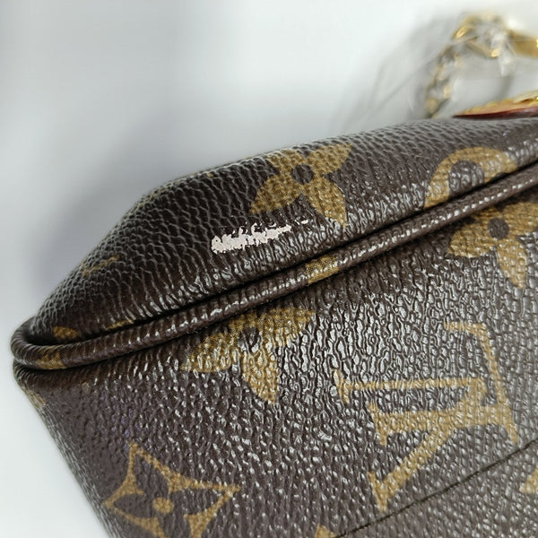 FAVORITE PM Monogram Coated Canvas Brown