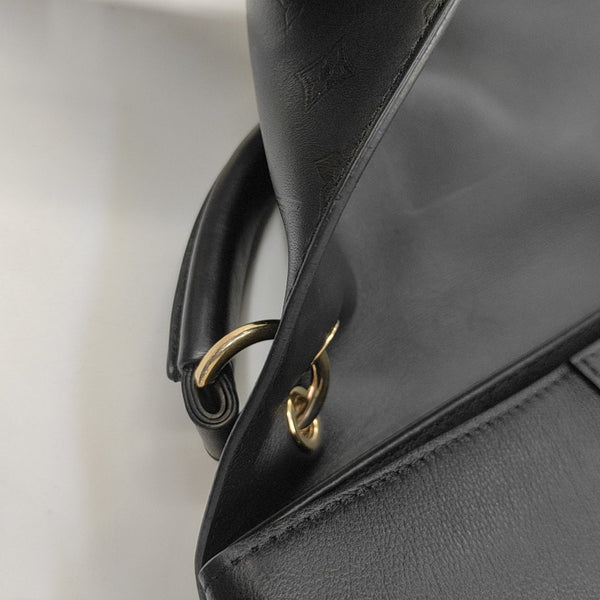 VERY Monogram Calfskin Black