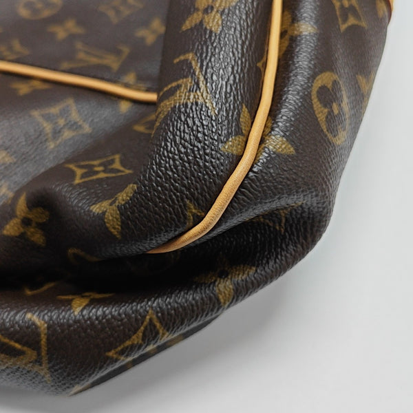 GALLIERA GM Monogram Coated Canvas Brown