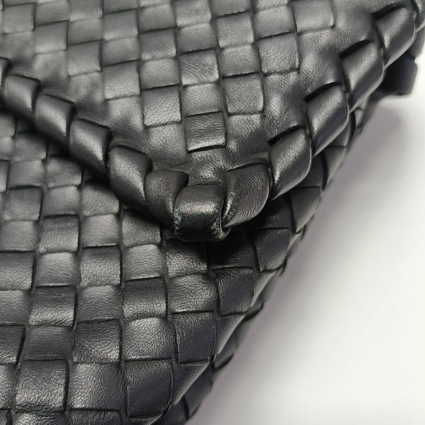 Lambskin Shoulder Bag Black