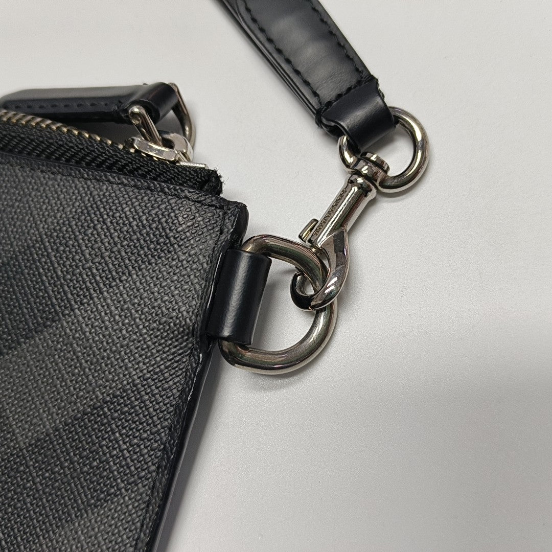 London Coated Canvas Gray