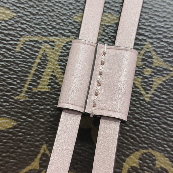 NÉONOÉ MM Monogram Coated Canvas Brown