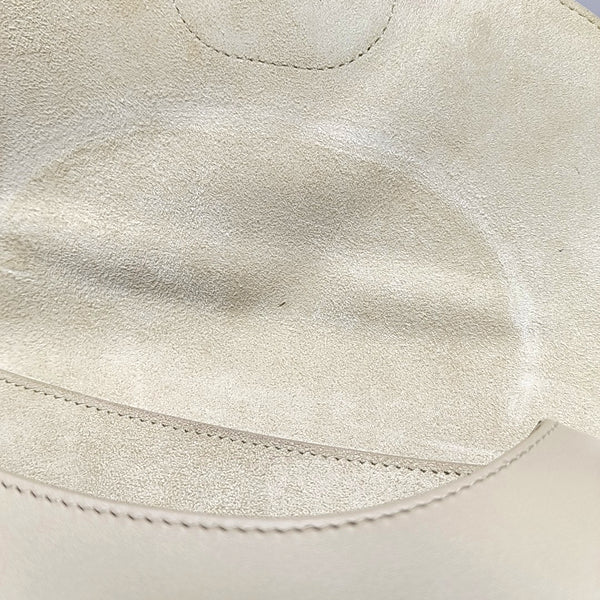 Authenticated pre-owned  Bobby Medium Calfskin Beige - Crossbody Bag at Looply
