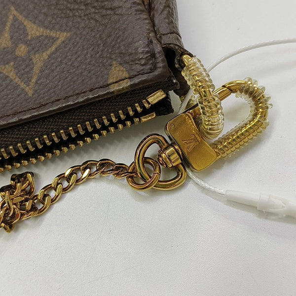 ACCESSOIRES Mini Monogram Coated Canvas Brown