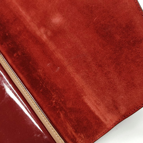 Authenticated pre-owned  Sylvie 1969 Patent Leather Red - Shoulder Bag at Looply
