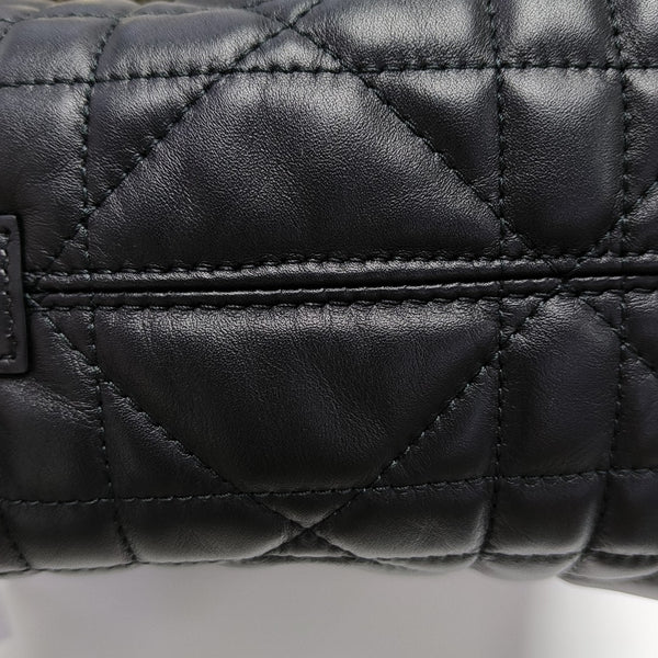 Toujours Small Cannage Calfskin Black