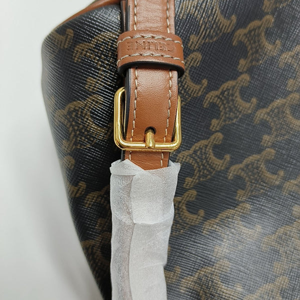 TRIOMPHE Mini Coated Canvas Brown