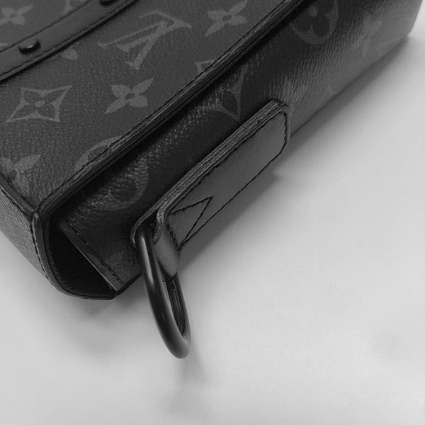TRUNK PM Monogram Coated Canvas Black