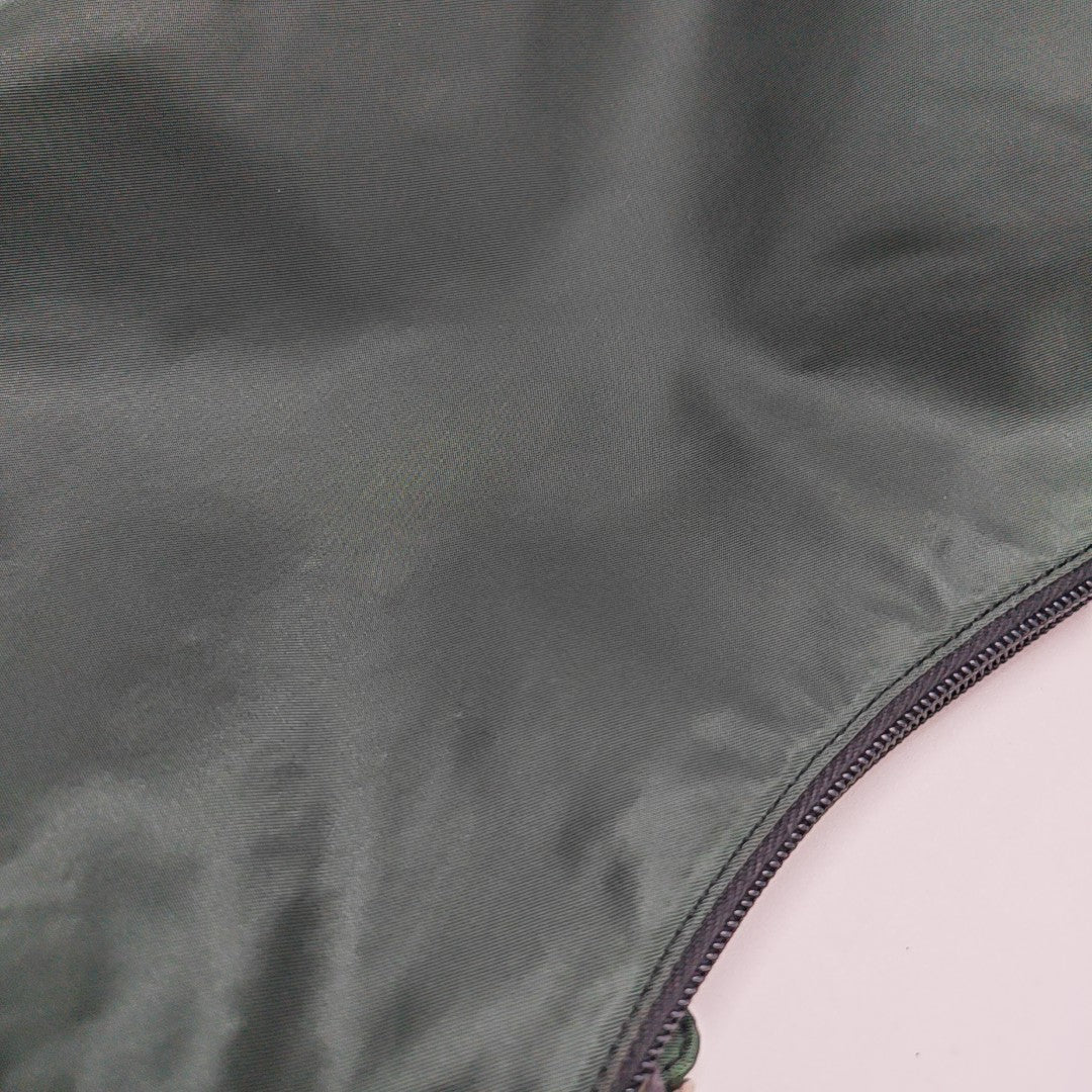 Nylon Shoulder Bag Green
