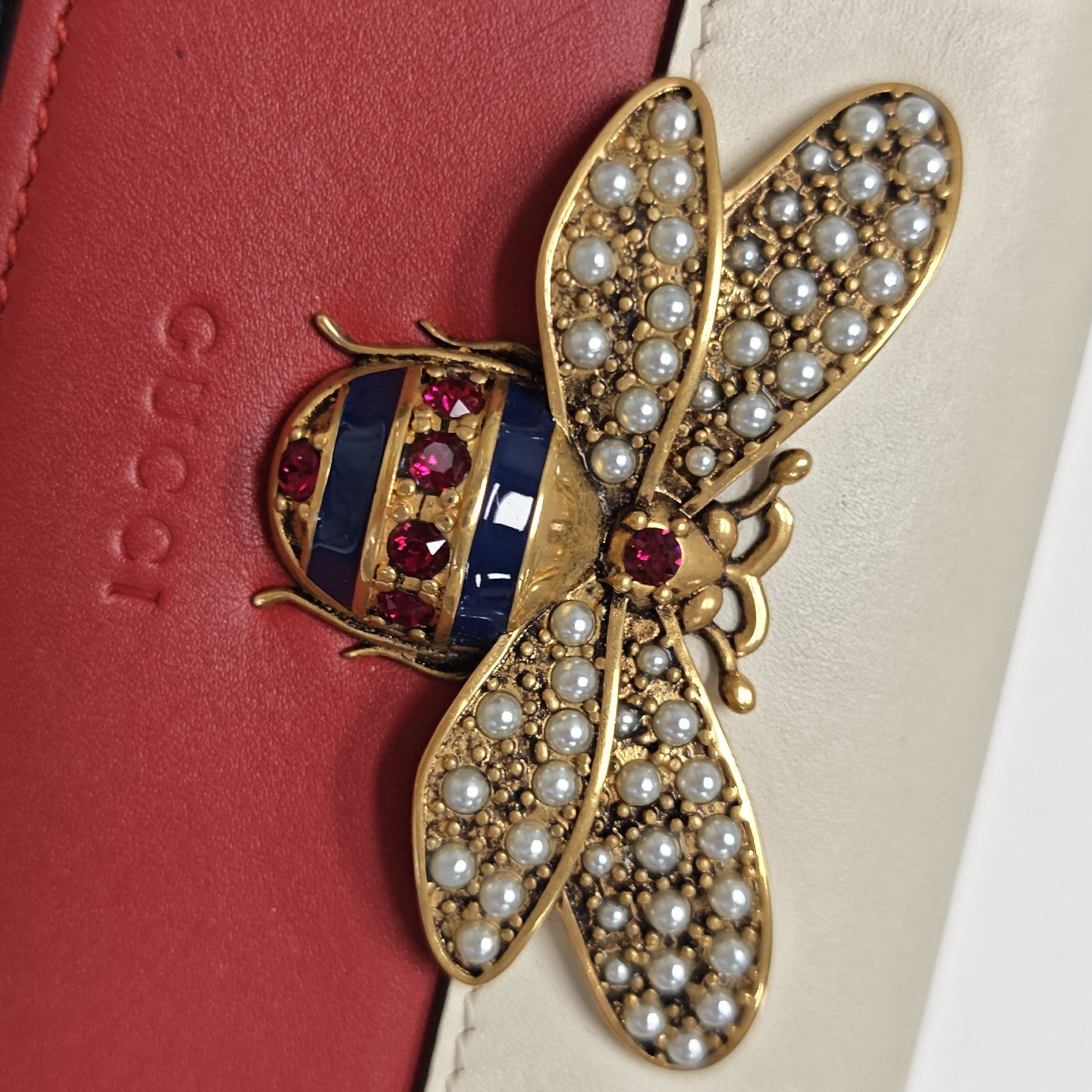 Queen Margaret Mini Calfskin Multicolor