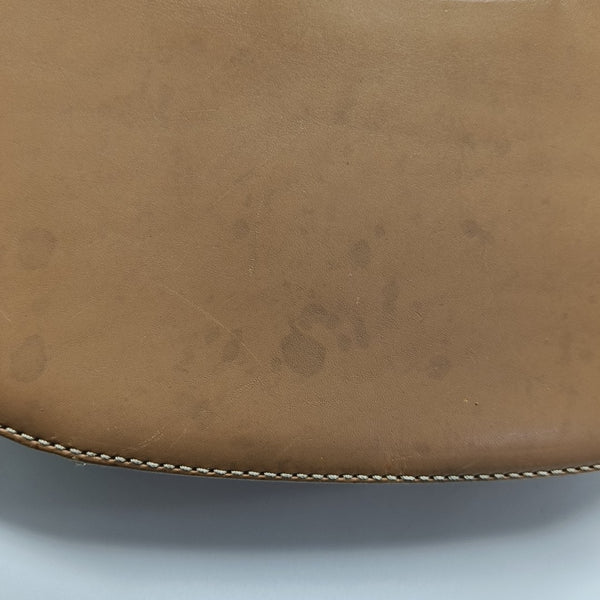 Calfskin Shoulder Bag Brown
