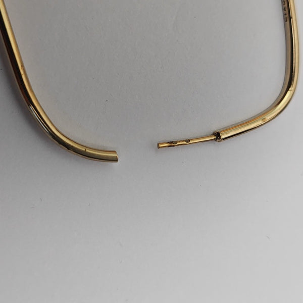 Metal Gold Stud Earrings