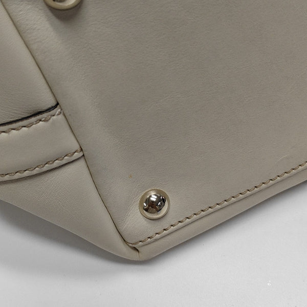 Monogram Canvas Tote Bag Beige