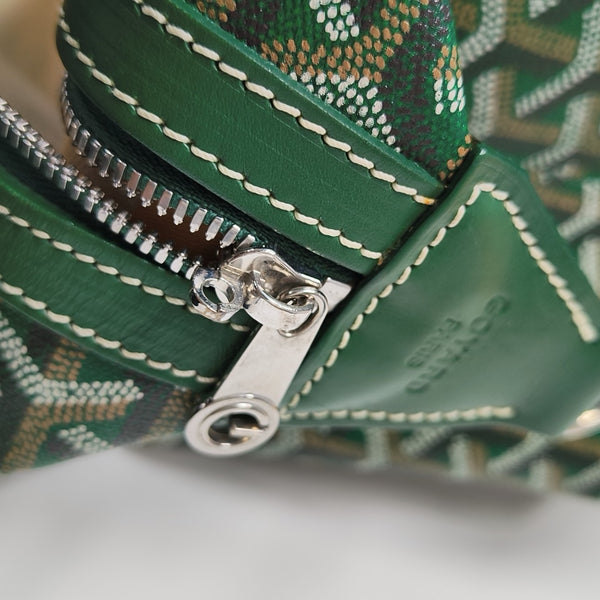 Bowling Coated Canvas Green