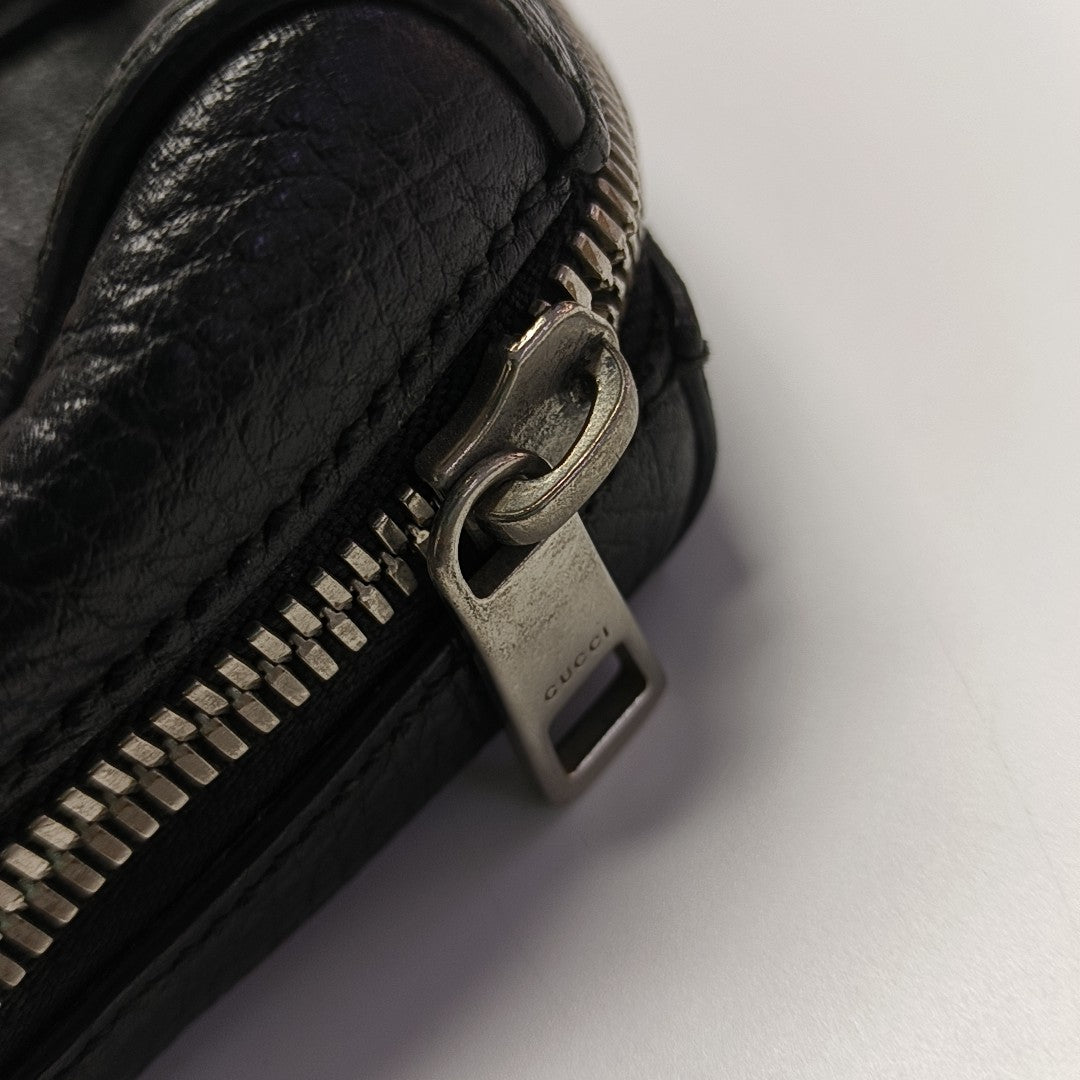 Calfskin Shoulder Bag Black