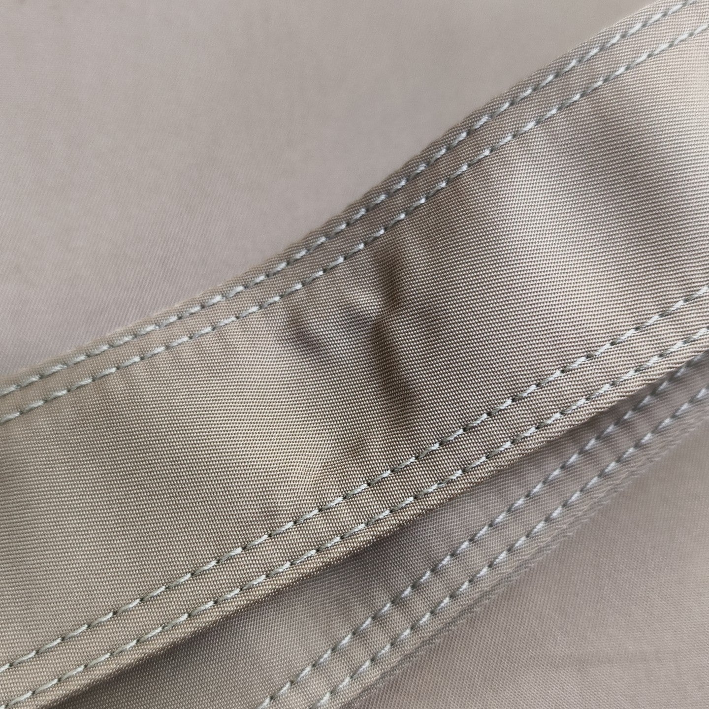 Nylon Shoulder Bag Brown