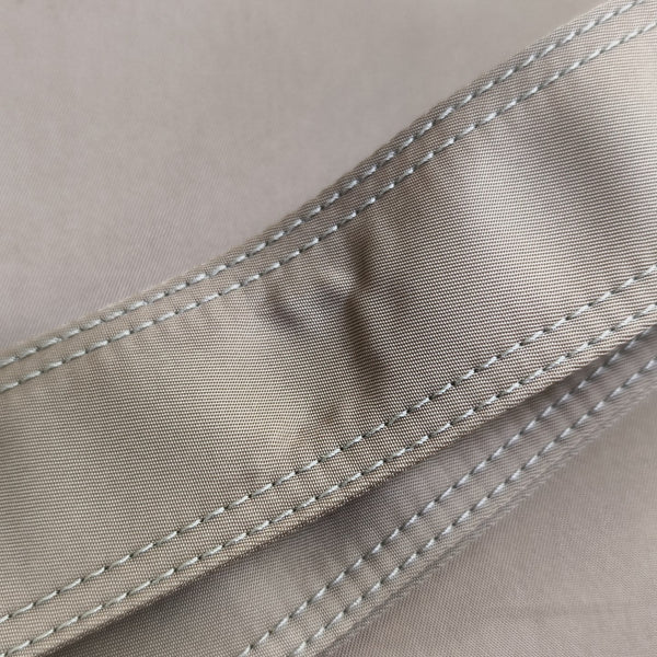Nylon Shoulder Bag Brown