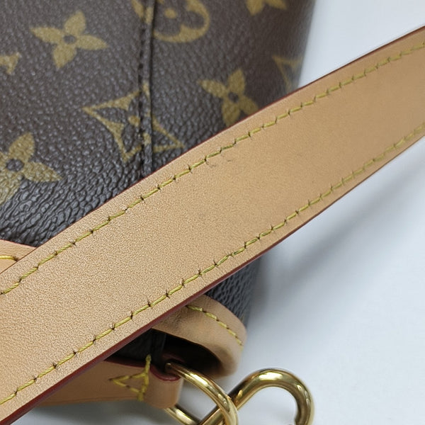DIANE Monogram Coated Canvas Brown