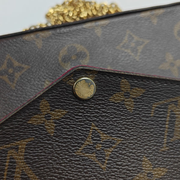 FÉLICIE Monogram Coated Canvas Brown