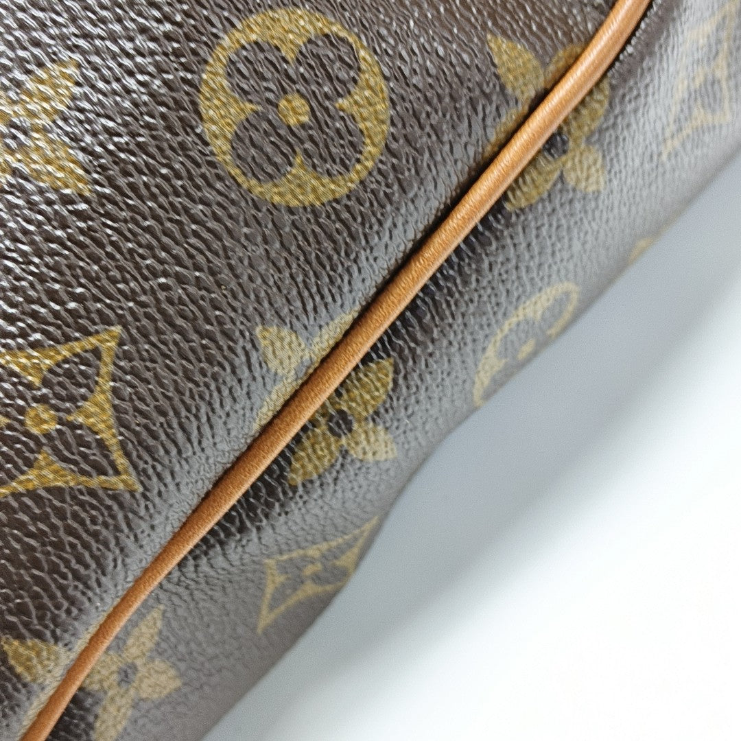 PALERMO PM Monogram Coated Canvas Brown