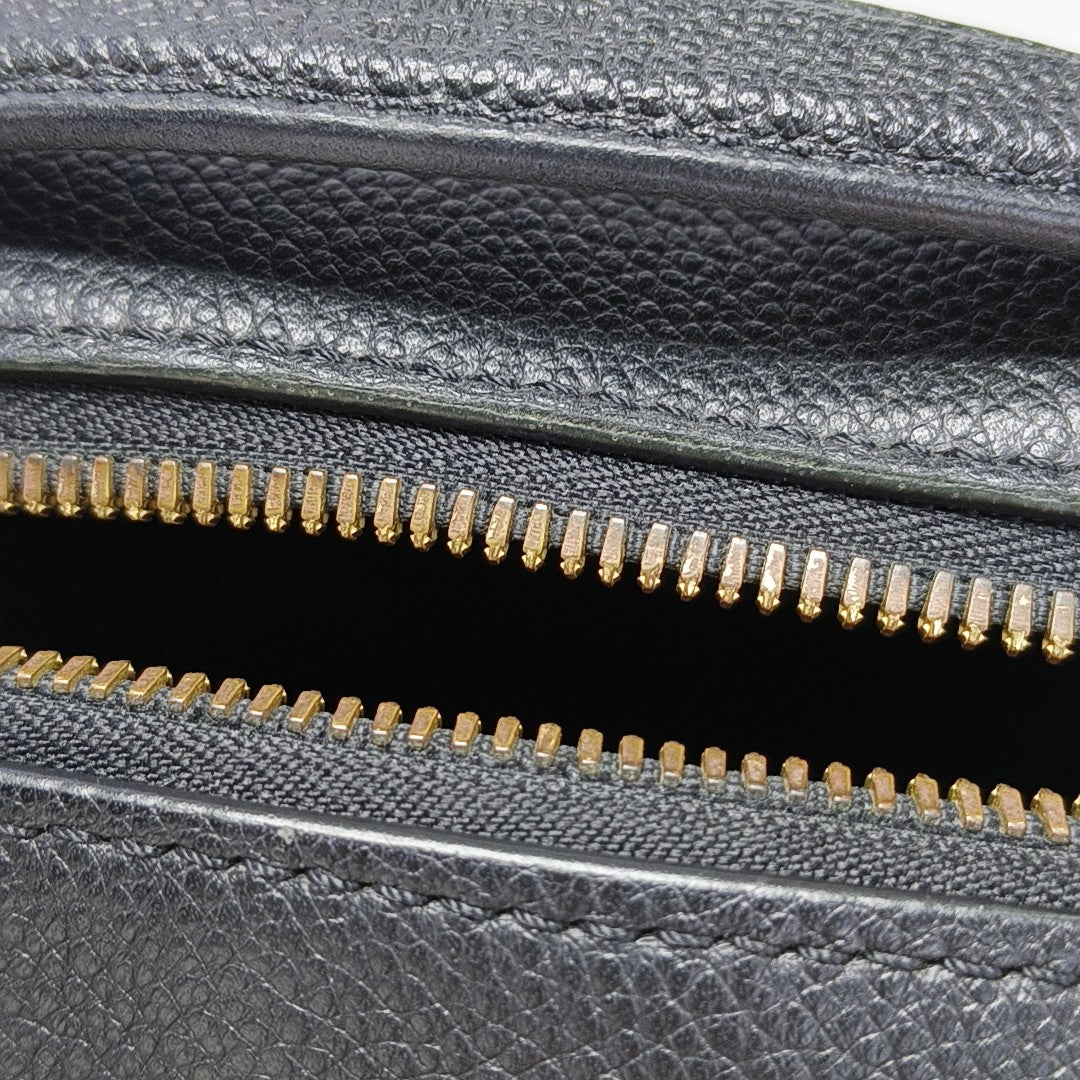 SAINTONGE Calfskin Black