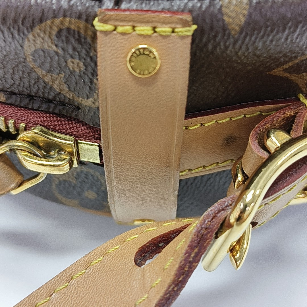 BOITE CHAPEAU PM Monogram Coated Canvas Brown