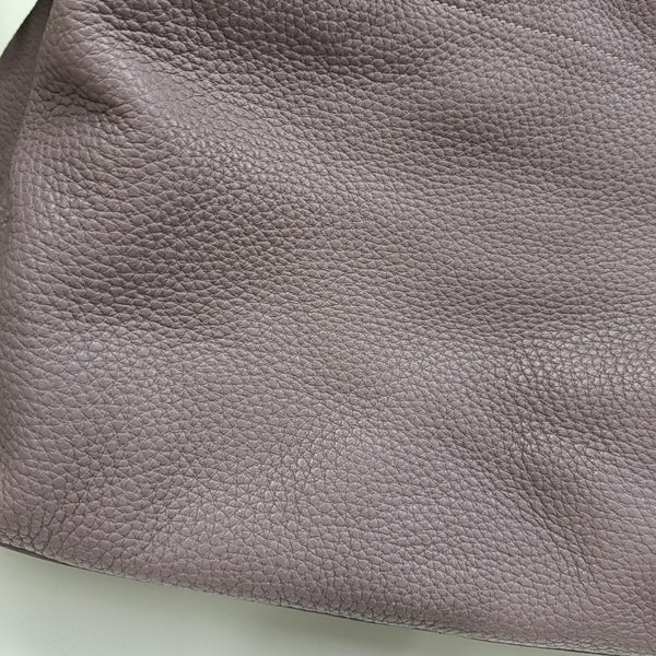 Calfskin Shoulder Bag Purple