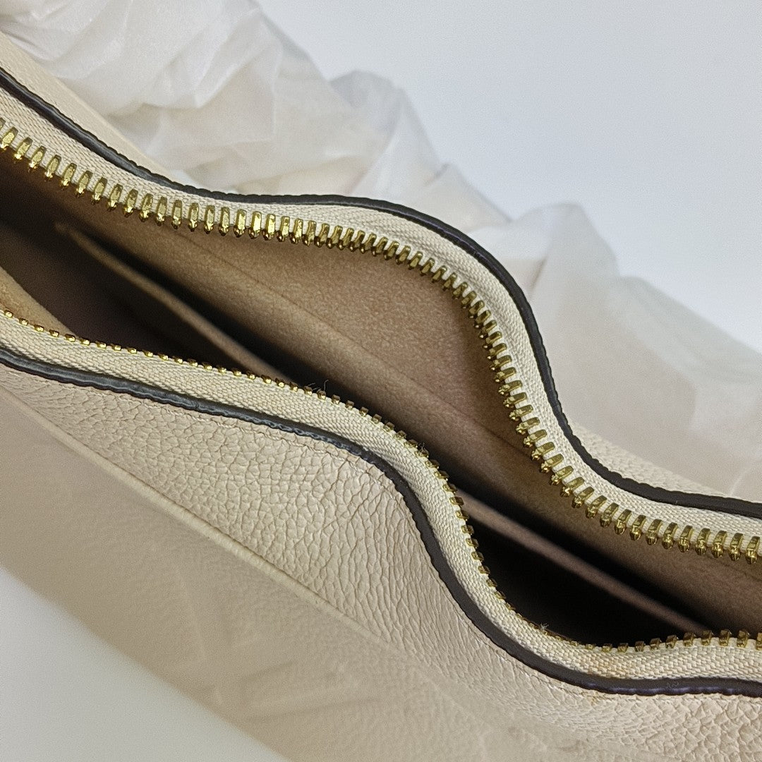 BAGATELLE Monogram Calfskin White