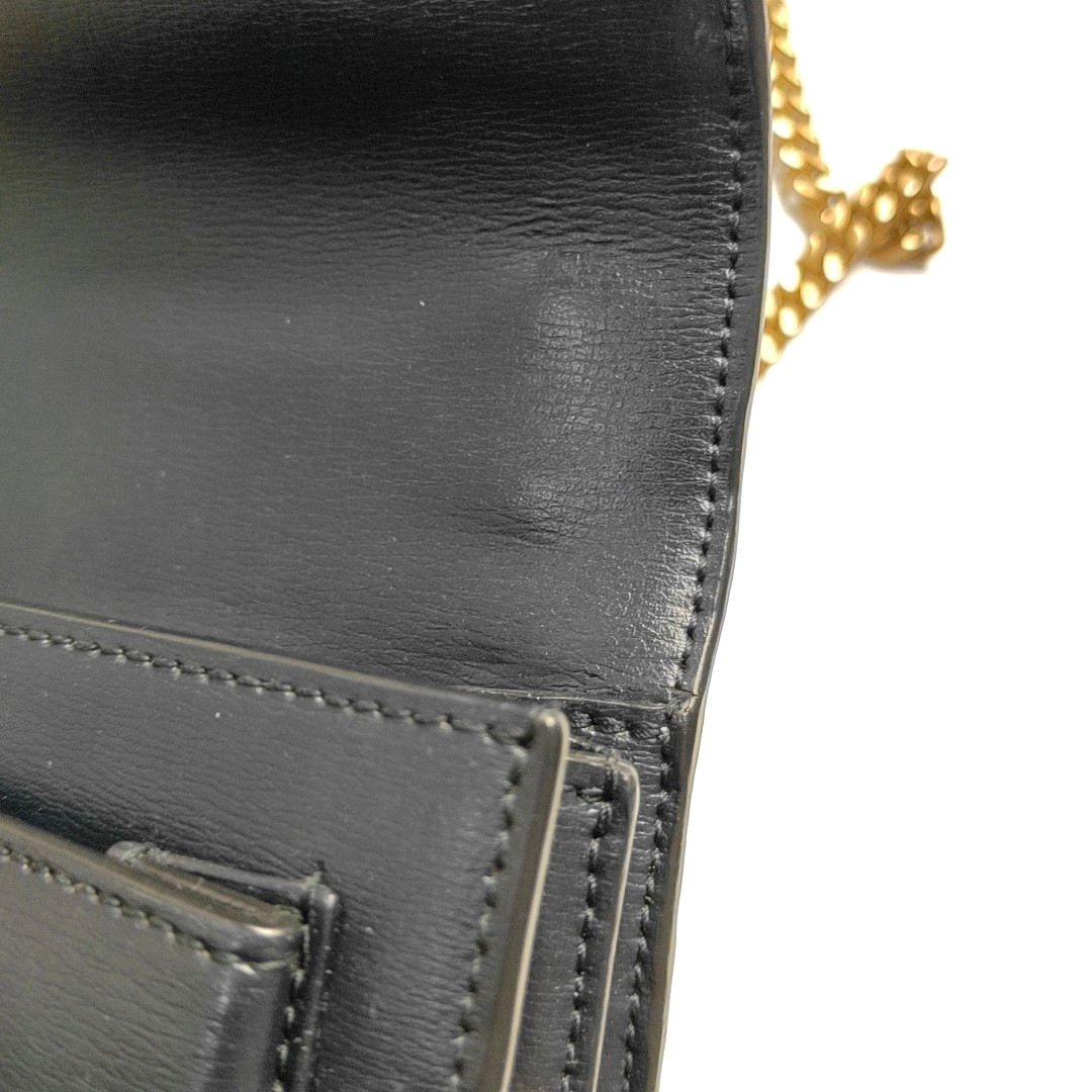 Authenticated pre-owned  SUNSET Medium Calfskin Blue - Crossbody Bag at Looply