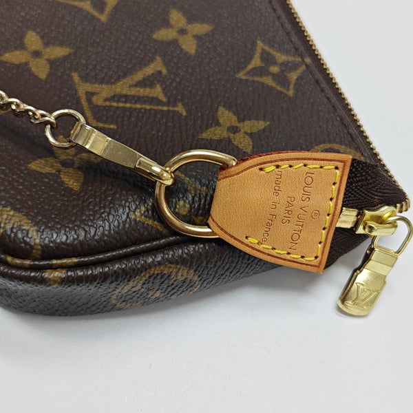 ACCESSOIRES MM Monogram Coated Canvas Brown