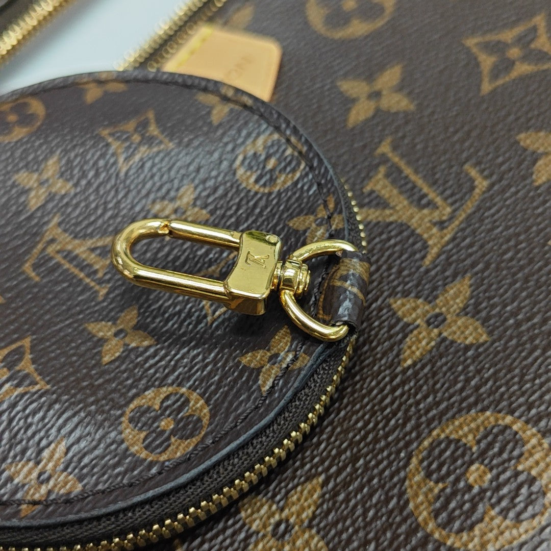 MULTI Monogram Coated Canvas Brown