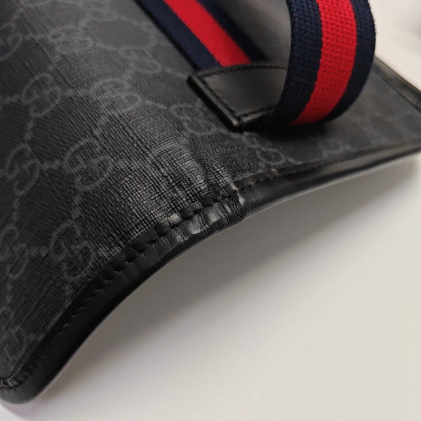 Neo Vintage Monogram Coated Canvas Black
