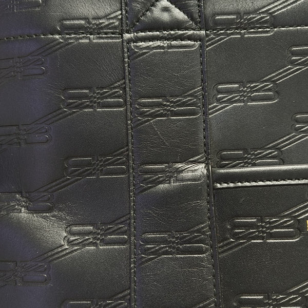 Calfskin Shoulder Bag Black