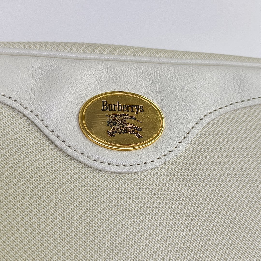 Canvas Shoulder Bag Beige