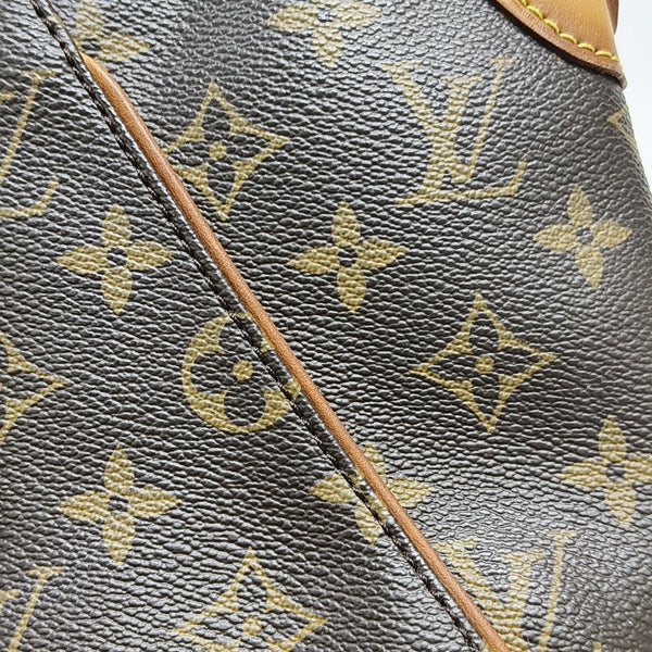 GALLIERA Monogram Coated Canvas Brown