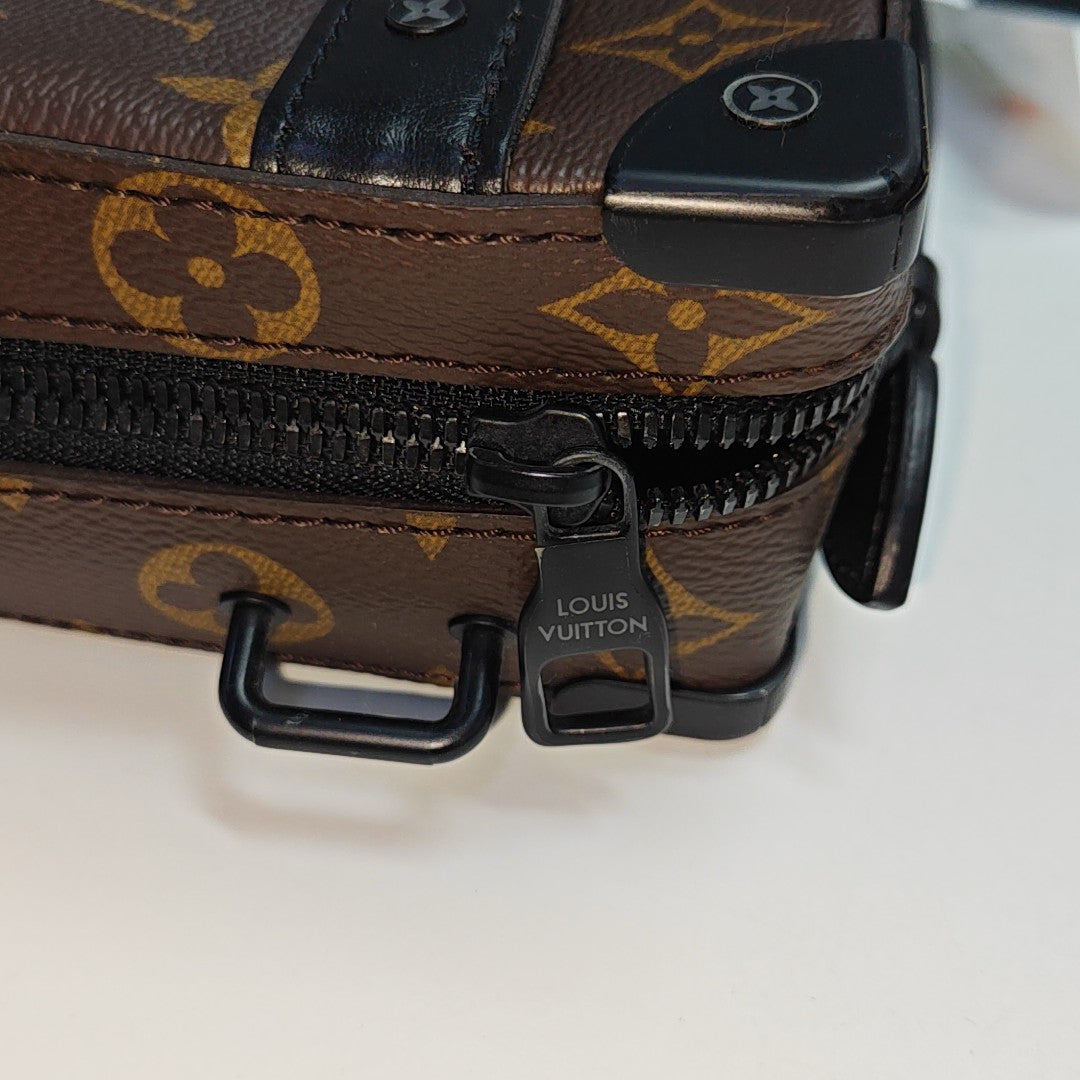 SOFT TRUNK Monogram Coated Canvas Brown