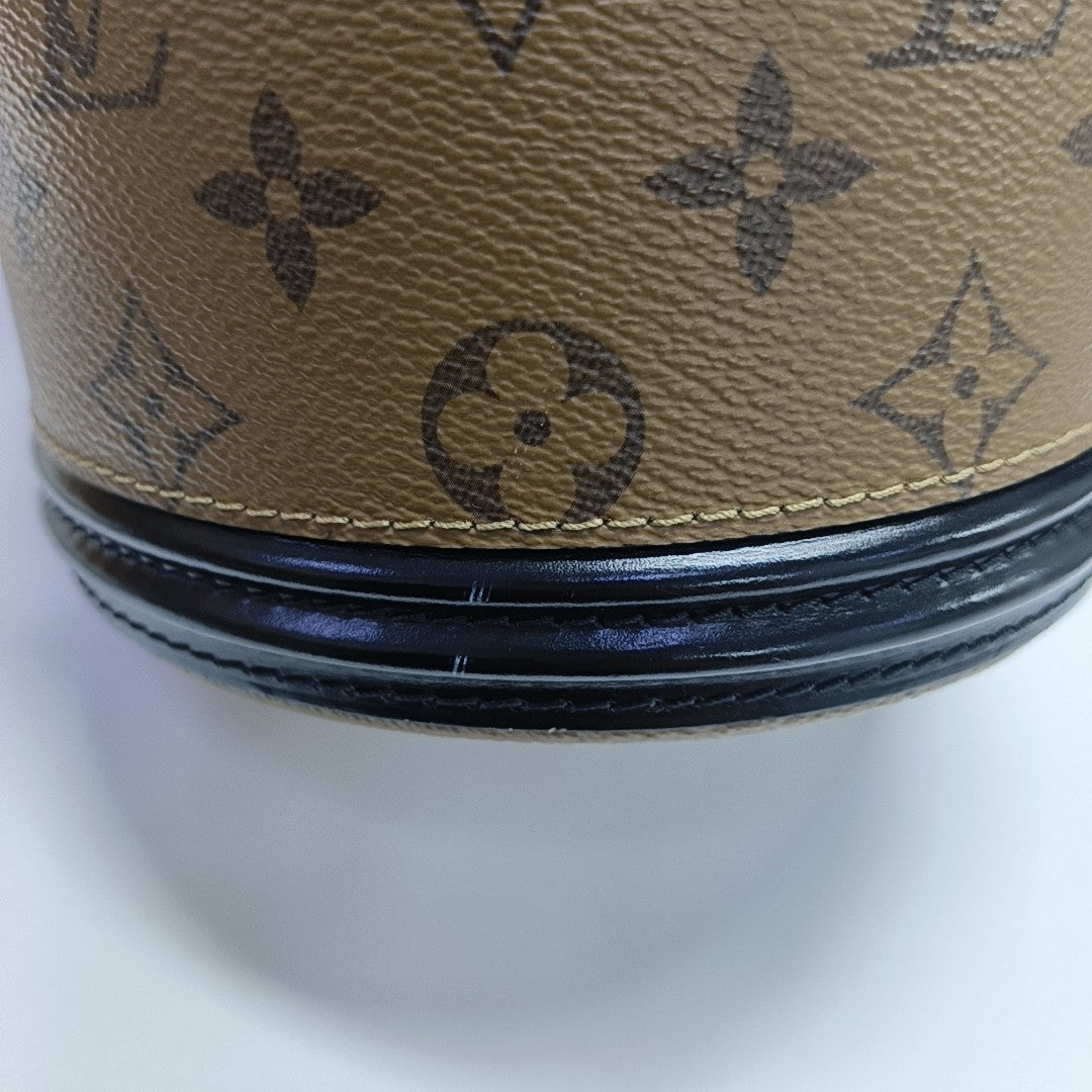CANNES PM Monogram Coated Canvas Brown