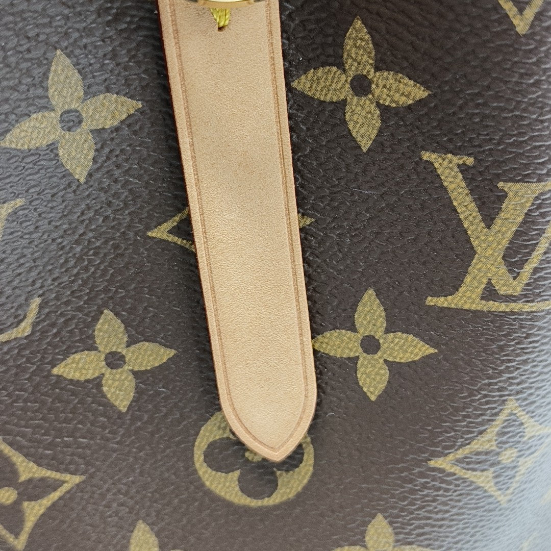 MONTAIGNE Monogram Coated Canvas Brown