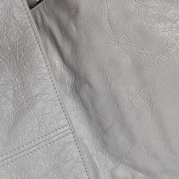 Authenticated pre-owned  Le Cagole XS Lambskin White - Shoulder Bag at Looply